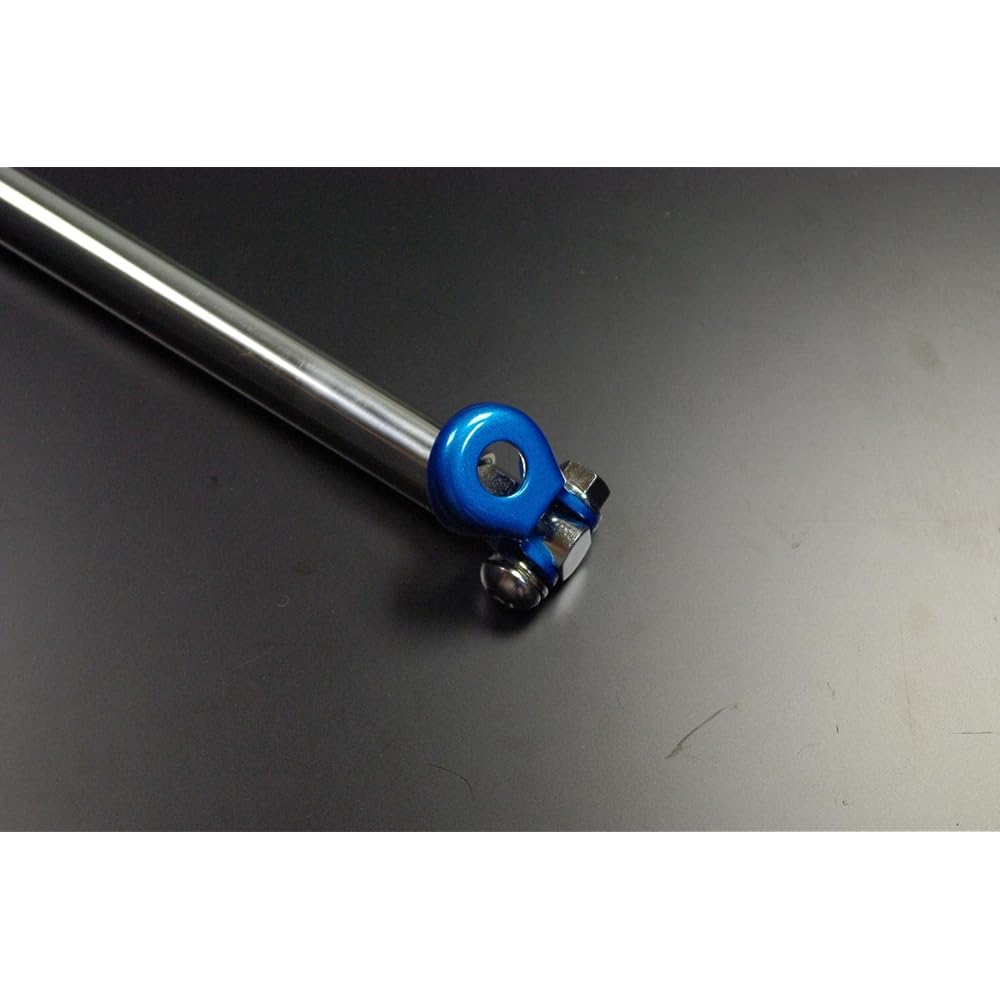 Spiegel AA0990-A0400-90007 Rear Pillar Bar, Straight Type, Move Conte L575S, L585S, Daihatsu Body Reinforcement, Stiffness, Silver