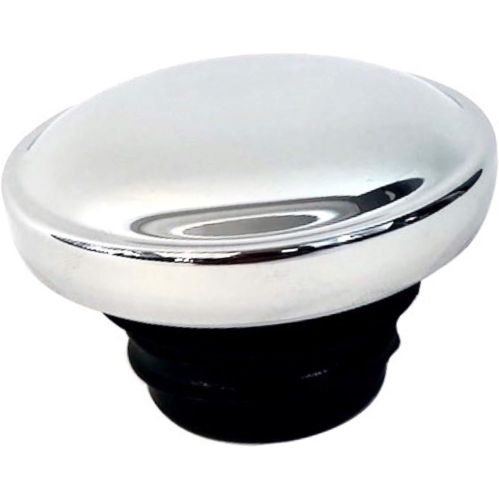 Screw-in Ratchet Chrome Vent Gas Cap Motorcycle Tank Sportster Bobber Harley-Davidson Dyna Chopper Fuel Cap Motorcycle OEM 61272-92A 91A Drag Specialty 139568 390281 V Twin 38-0325 Softail 1996-2017