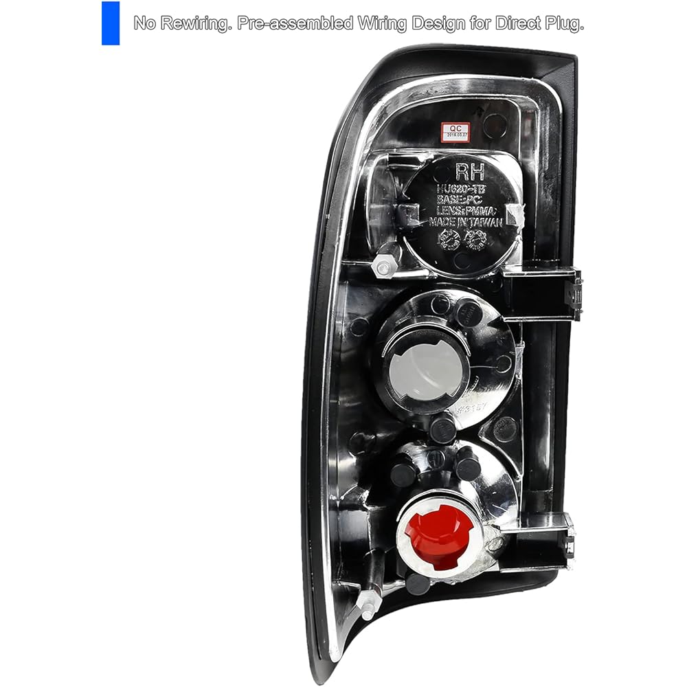 SPEC-D TUNING LT-DAK97-TM Dodge Dakota R/T Pickup Truck Chrome Altezza Tail Light