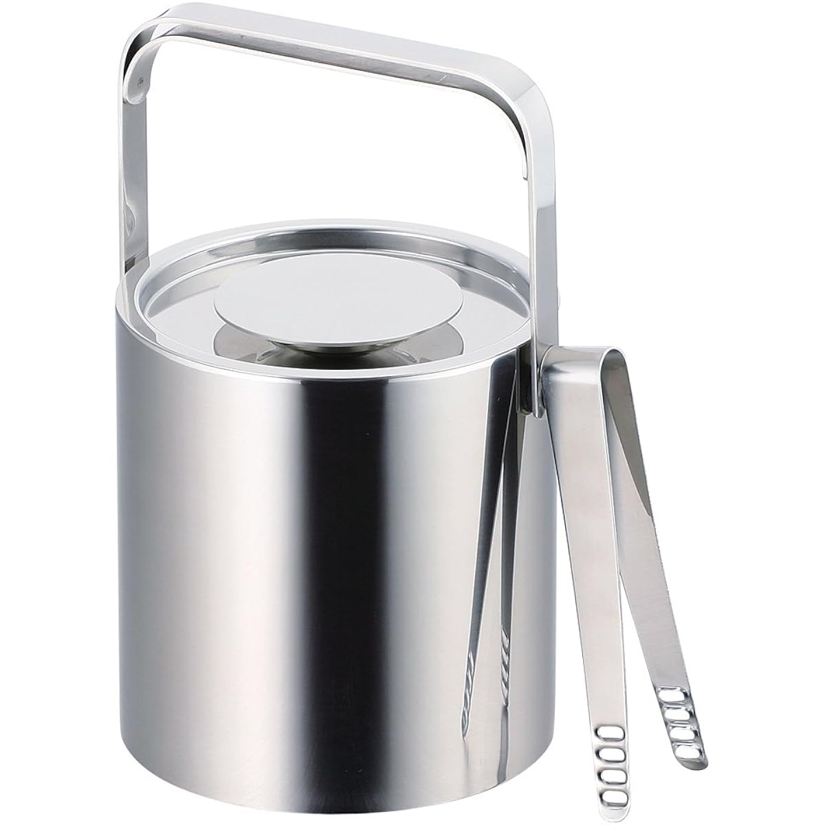 Sanoseisakusho Mr. Slim New Double Ice Bucket (with Lid) 1350ml MR-378 Made in Japan