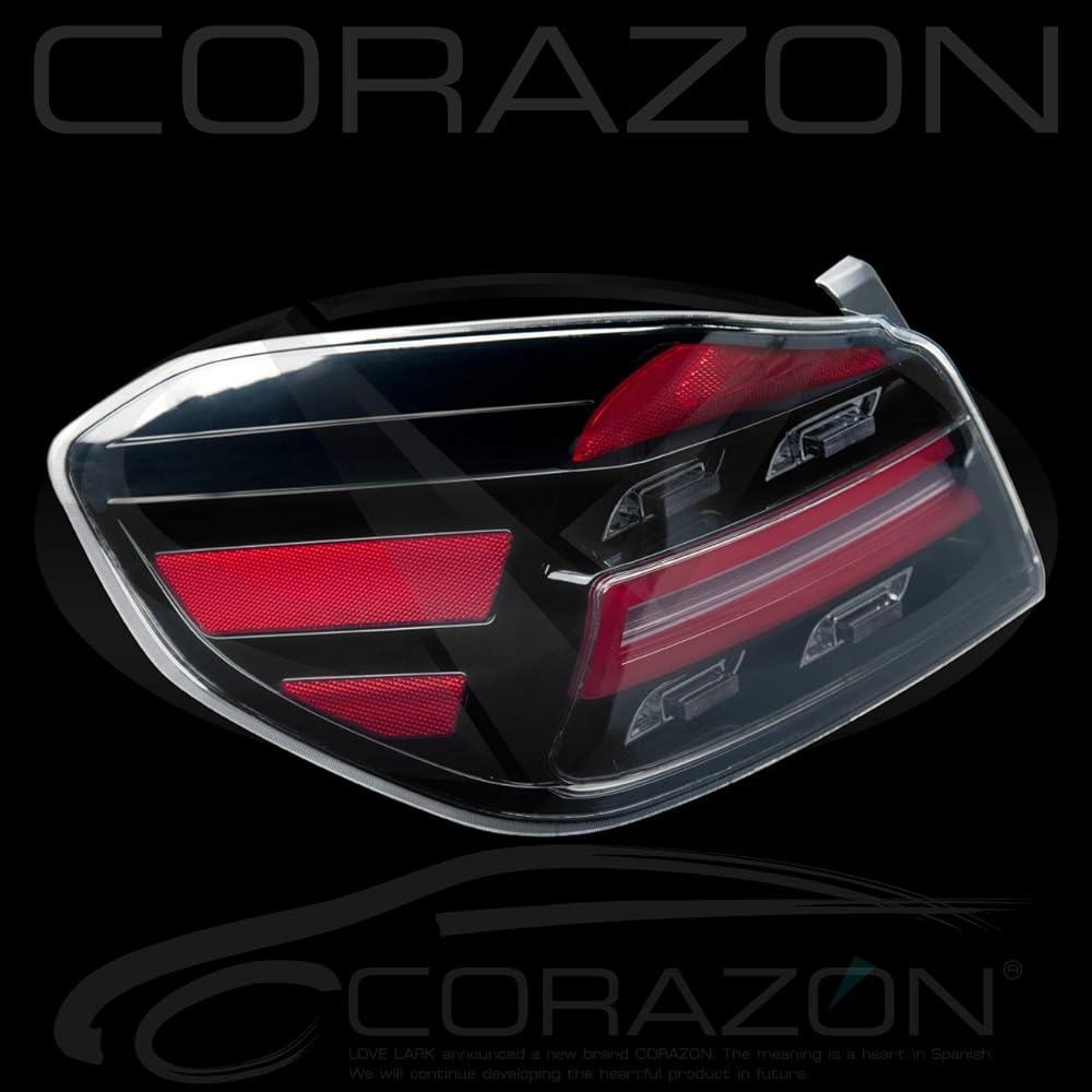 WRX VA Tail Lamp CORAZON LED Tail Lamp SWITCH VERSION BLACK EDITION