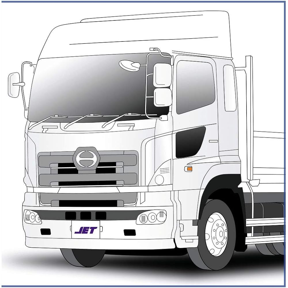 JET INOUE Emblem Plate Mirror Hole NEW Profile 524452
