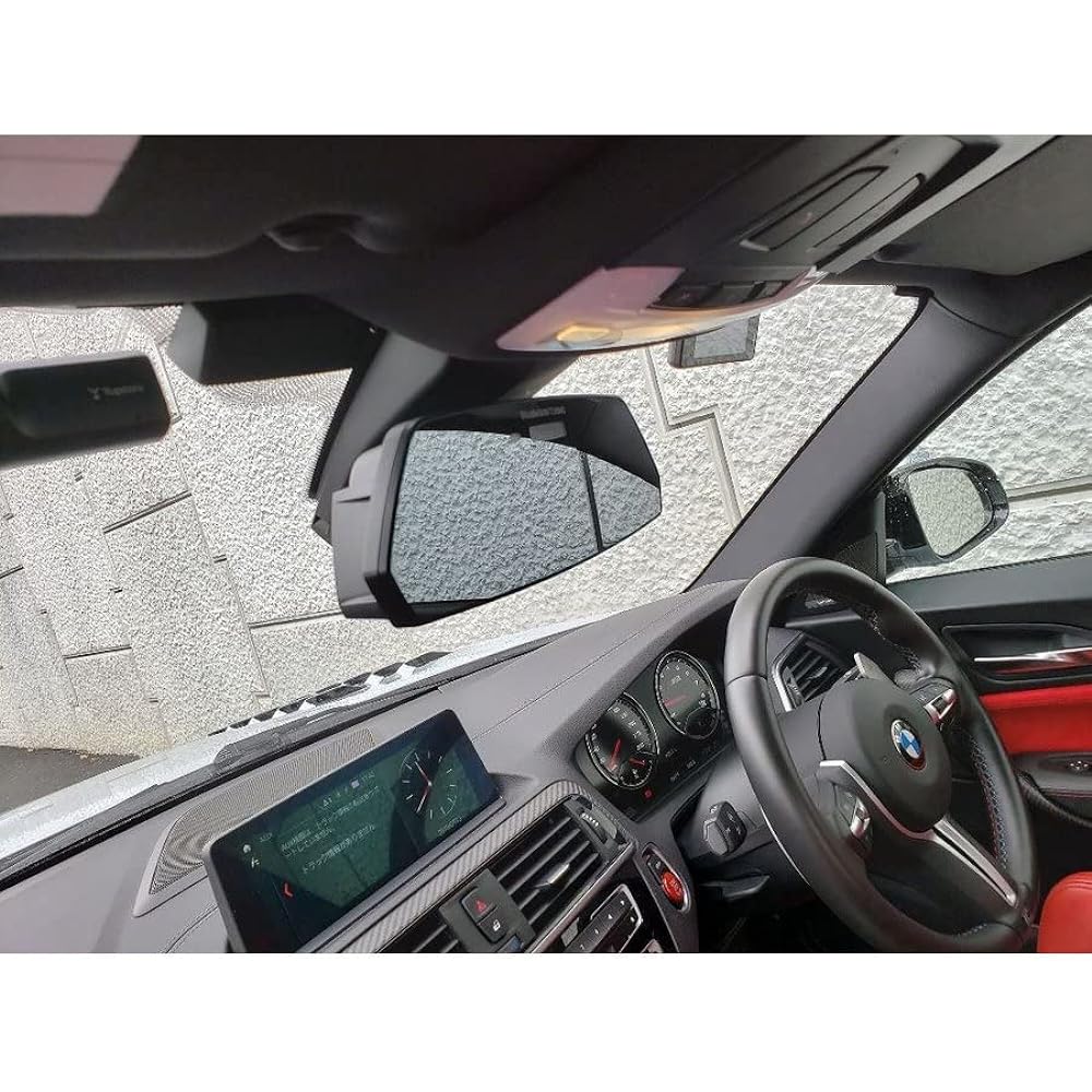 Studie Super Wide Angle Rear View Mirror Wide angle rear view mirror with logo (Logo: Studie AG) 18/3~ For genuine ETC mirror cars (excluding i3 i8) Chrome EMST4CR