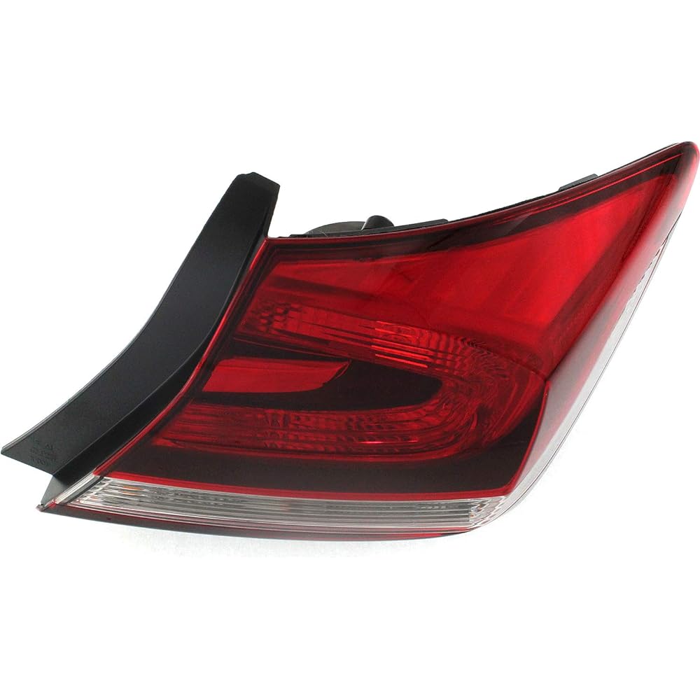 EVAN FISCHER side passenger side outer tail light assembly 2013-2015 Honda Civic Body mount with bulb