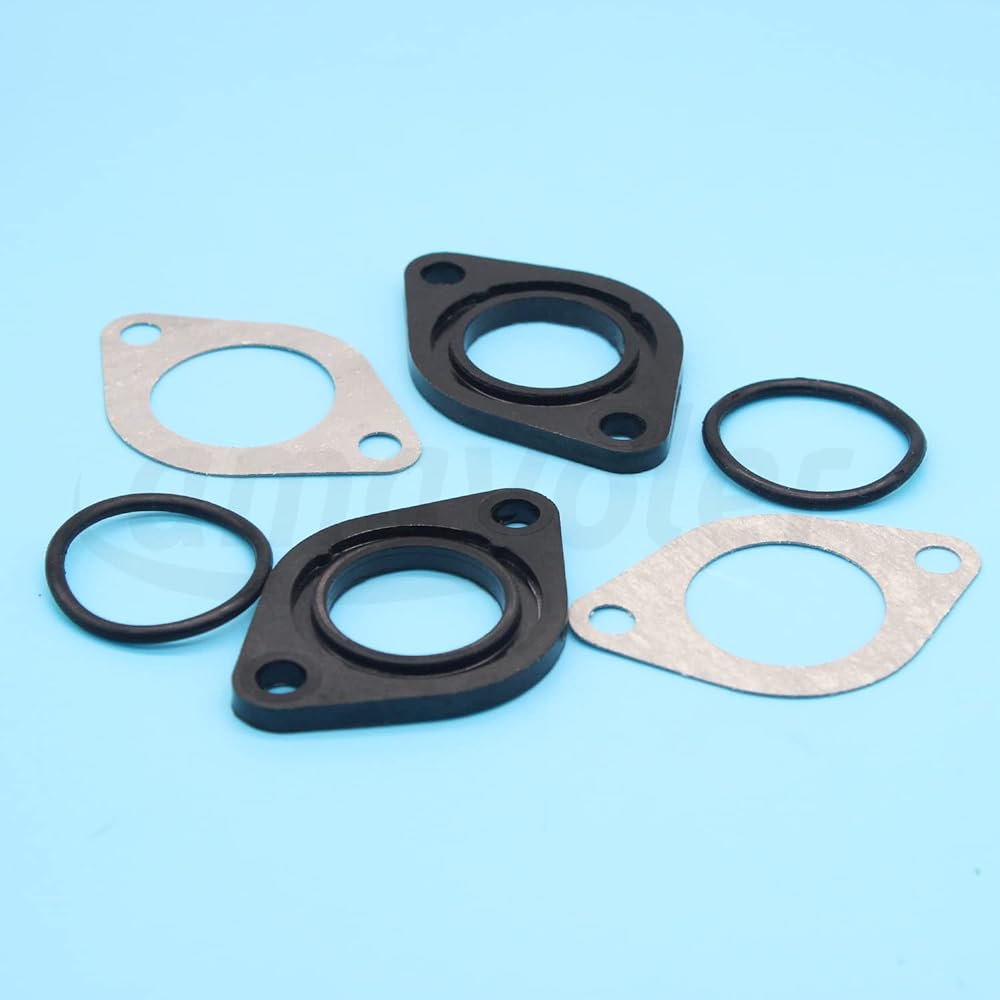 AMAVOLER 26mm 2 carburetor Cabby Intake Cabman Hold Gasket 125cc 150cc Pit Dart Bike Wad ATV Buggy (LZ029)