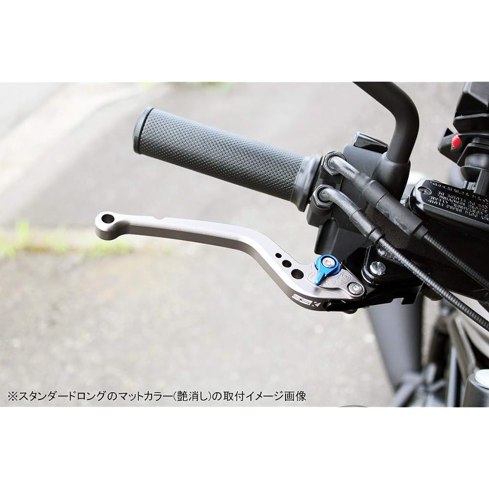 SSK Adjust Lever Standard Long Lever Color: Matte Gold Adjuster Color: Matte Black LVBM062GD-BK
