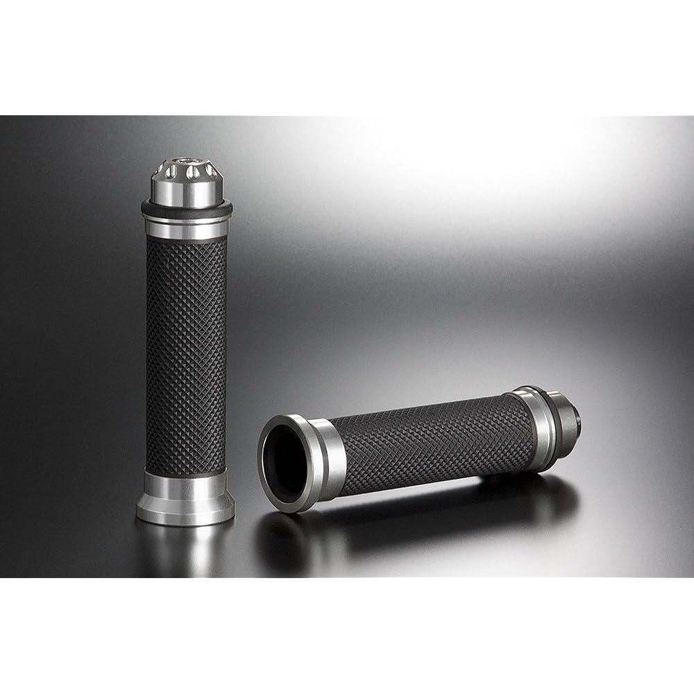 Bike Parts Center Custom Grip Left and Right Set with Bronze Bar End for Honda Super Dio etc. 903306