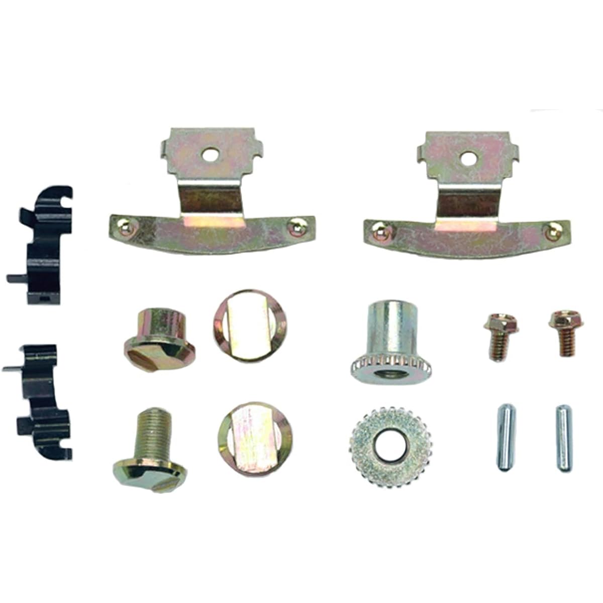 ACDelco 18K1629 Professional Rear Parking Brake Hardware Kit with Clips, Adjusters, Pins, Bolts, and Grease