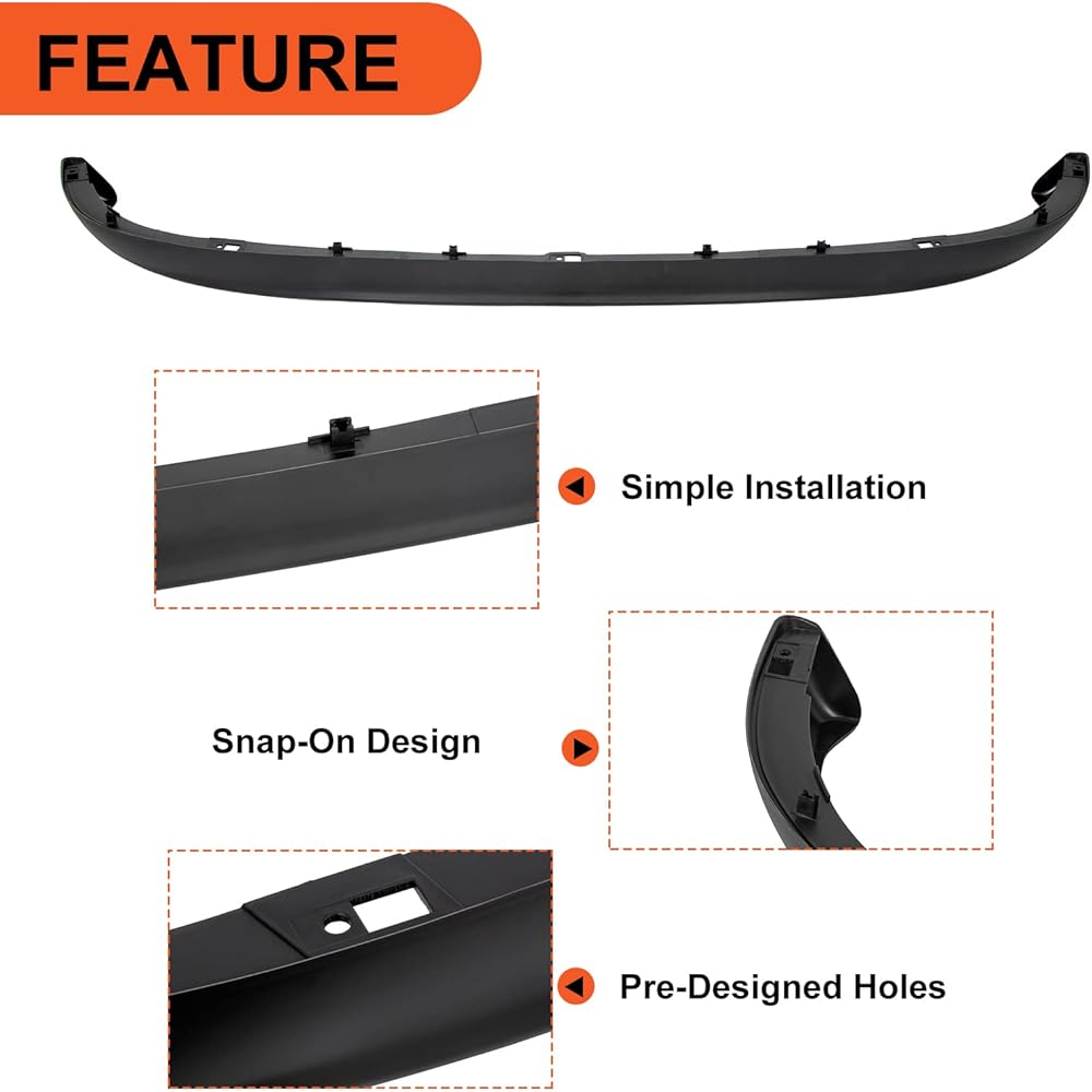 ECOTRIC Bumper Bang Balance Aer Devil Dum DODGE 2002-2008 RAM 1500 & 2003-2009 RAM 2500 3500 3500 CH1090125 55077337AB 5077337AD Replacement