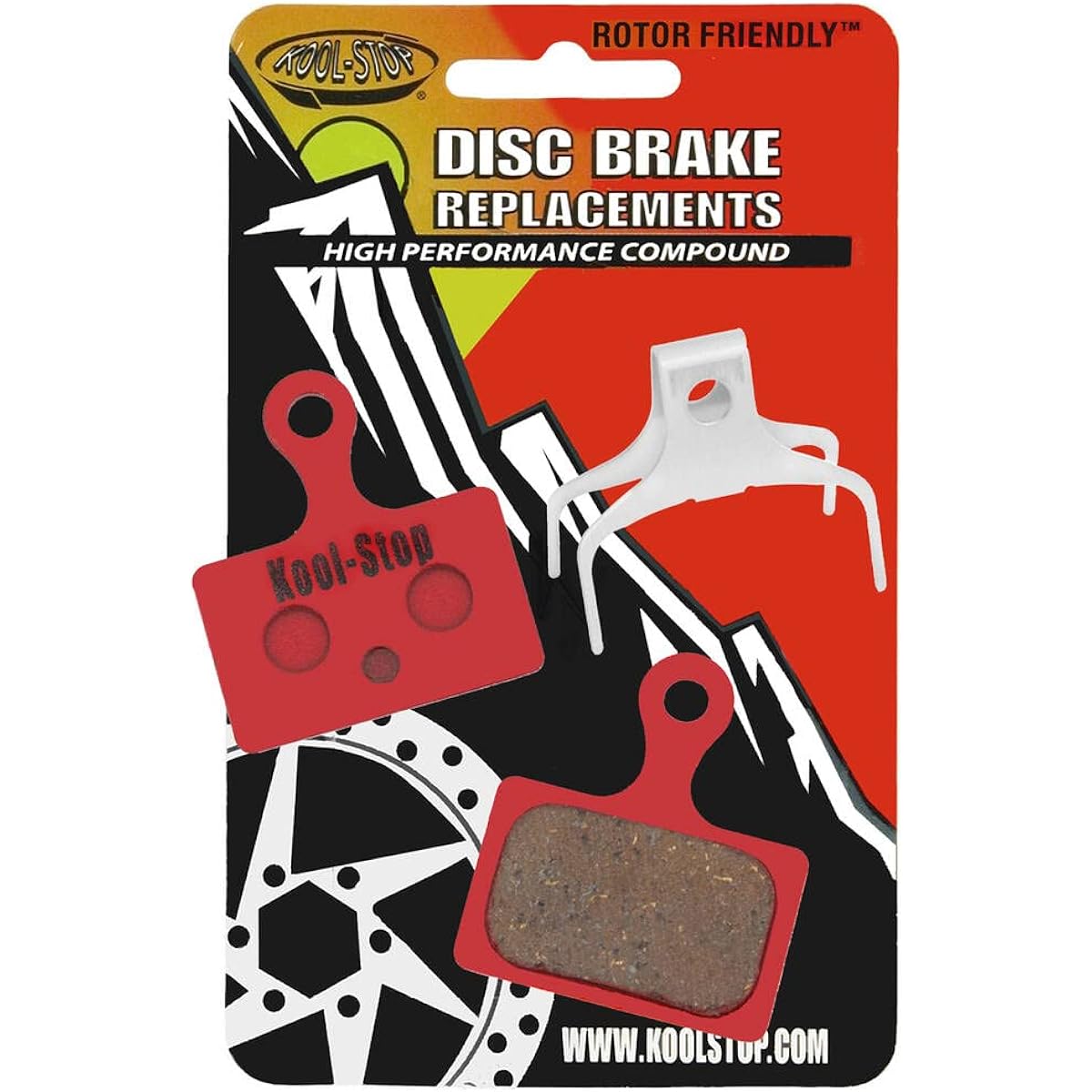KOOL-STOP KS-D625 Organic Alloy Disc Brake Pad Medium