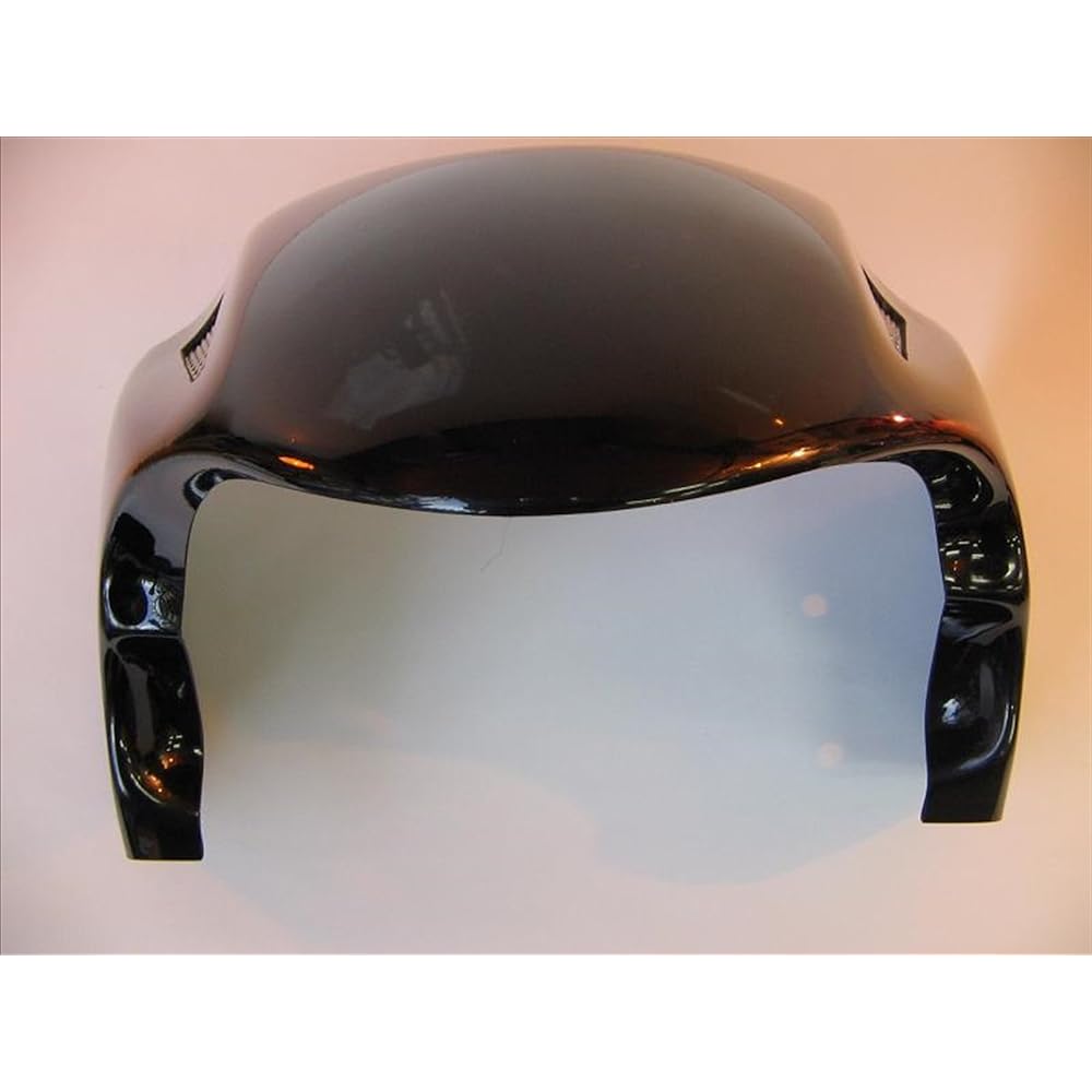 Address V125 jet front fender (black gel) uk-022
