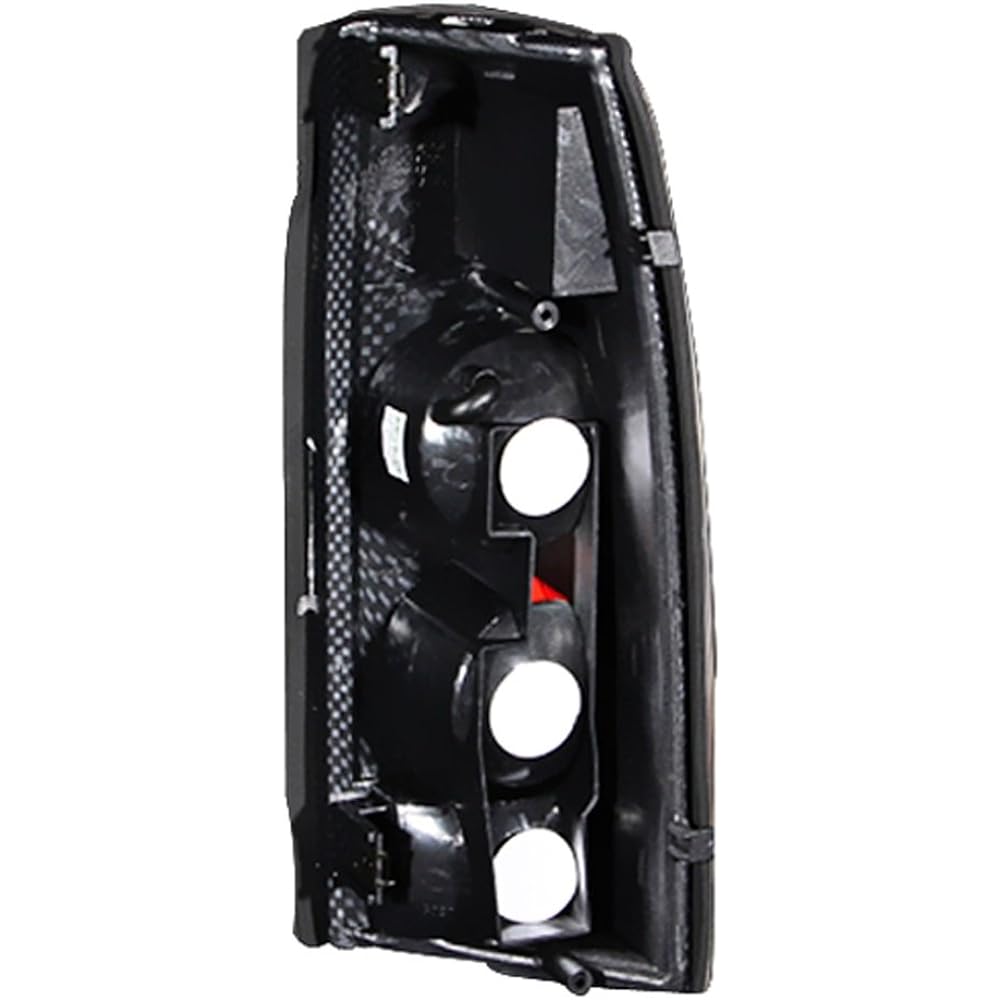 Anzo USA 211019 Chevrolet 3D Style Black Tail Light Assembly- (sold in pairs)