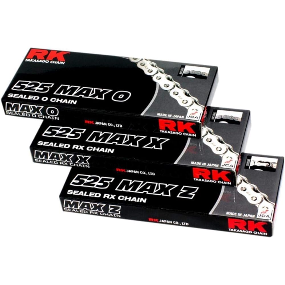 RK 525MAXX120RR 525 MAX -X Chain -120 Link -Red