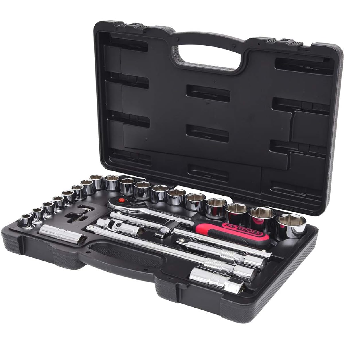 KS TOOLS 1/2" CHROMEplus Socket Set 28 pcs 918.0728