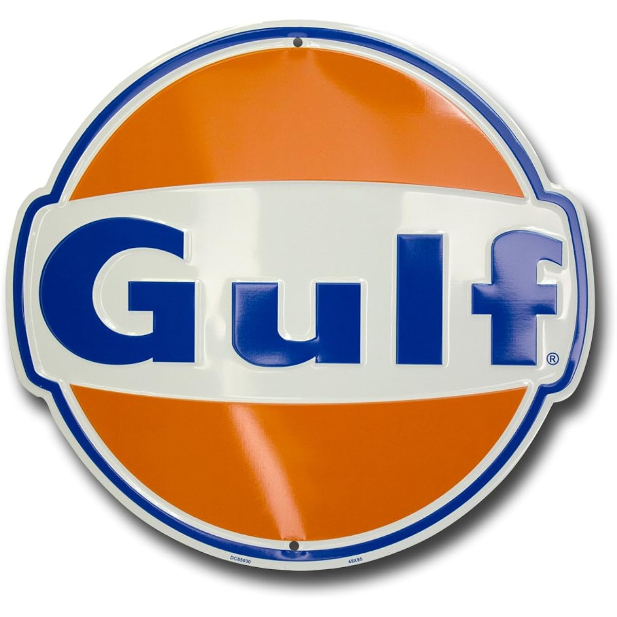 Gulf Oil Nostalgia Sign Die Cut