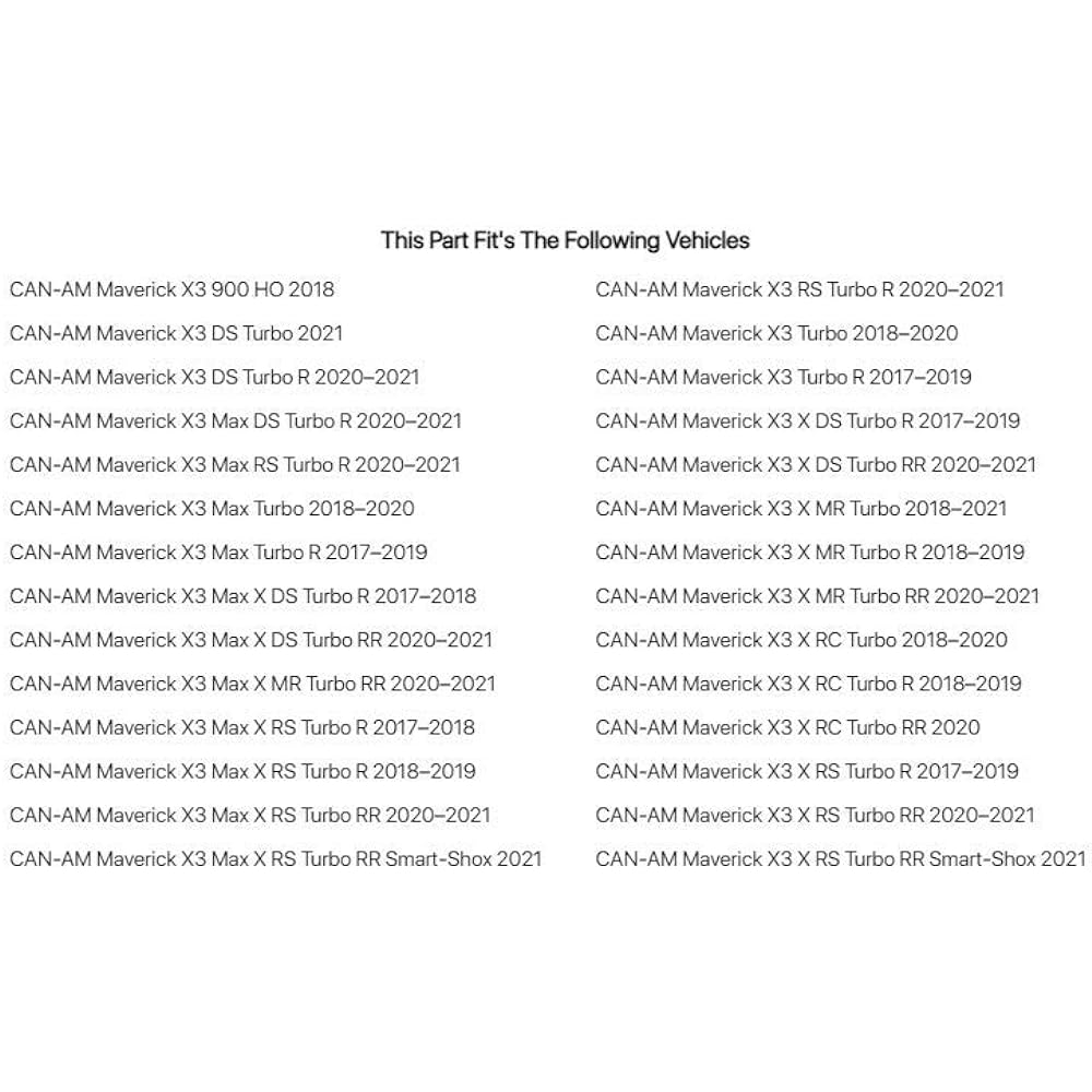 SuperaTV Adjustable Swaver Link CAN-AM Maverick X3 (see Fitment) | Rear Swaer Link 1 set | Zinc plating chicken