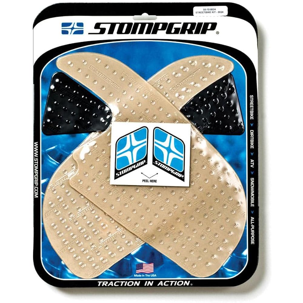 STOMPGRIP Traction Pad Tank Kit VOLCANO Black CBR600RR(13) 55-2013B