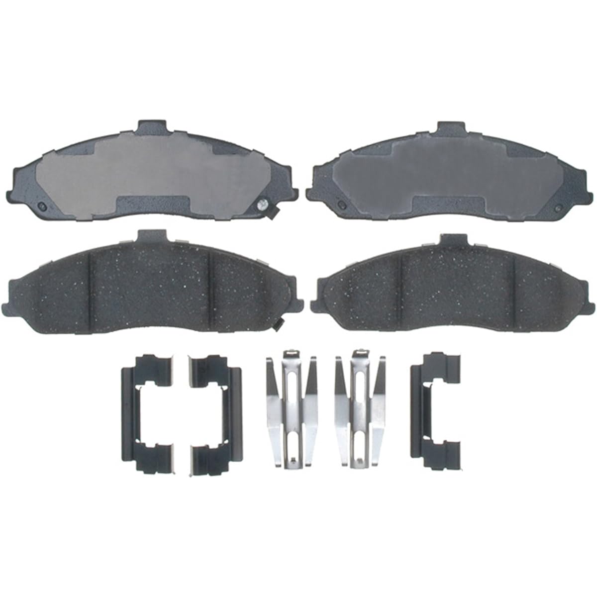 ACDelco 17D731CH Professional Ceramic Front Disc Brake Pad Set