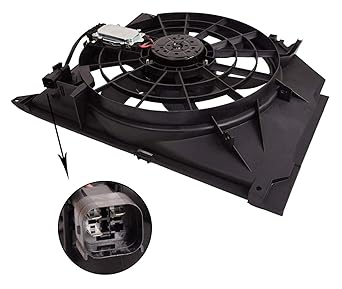 BAPMIC 17117561757 Radiator Cooling Fan Sembrilli BMW E46 328i 330i 99-05