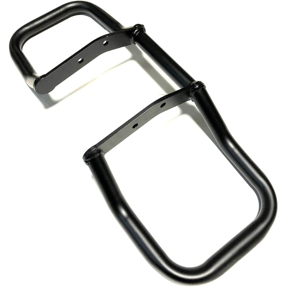 Kawasaki Engine Guard Engine Hanger Black Plated Silver W800 W650 W400 etc. External Custom Parts (Black)