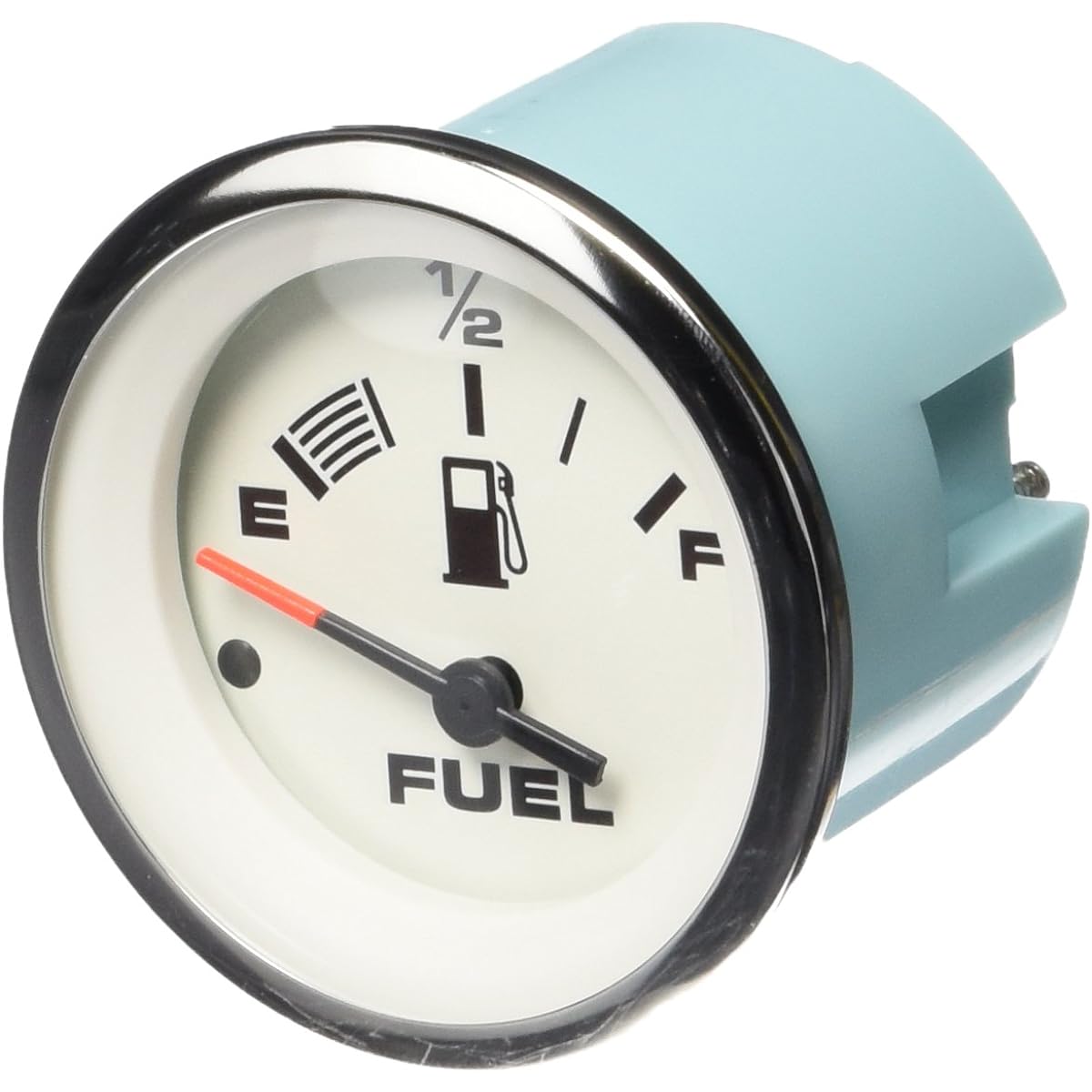 Sierra International 59655P Medium Lide Fog resistant fuel gauge White