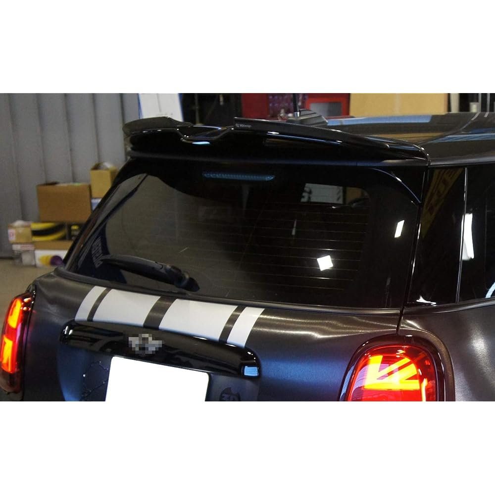 IJDMTOY Black Chrome Finished Red LED 3rd Brake Light Assilled MINI COOPER F54 F55 F56 OEM compatible high mount sard brake light kit