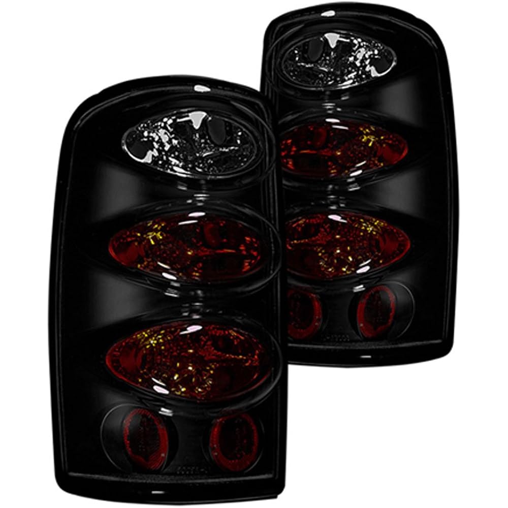 Winjet Tail Light Assembly 20001 2002 2002 2003 2005 2005 2006 Chevy Suburban/Tahoe/GMC Yukon Yukon/Yukon XL 1500/YUKON XL 2500 Taill Light Tail Lamp Supporting Sales side Smoke