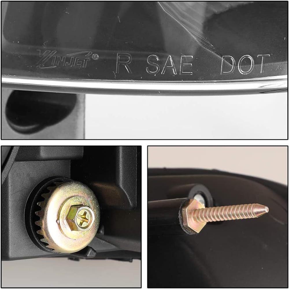 Winjet Headlight 1994-2001 Dodge Lamb 1500 Factory Style Black Clear Lamp Acembrelikit Drying Light | 1995 1997 1997 1997 2001 2001