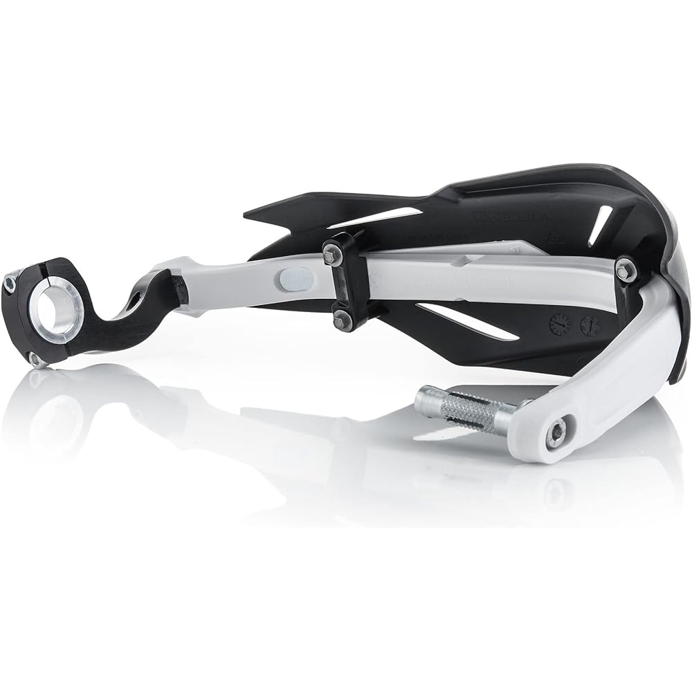 Acerbis Unimoto Hand Guard Black/White Unifit