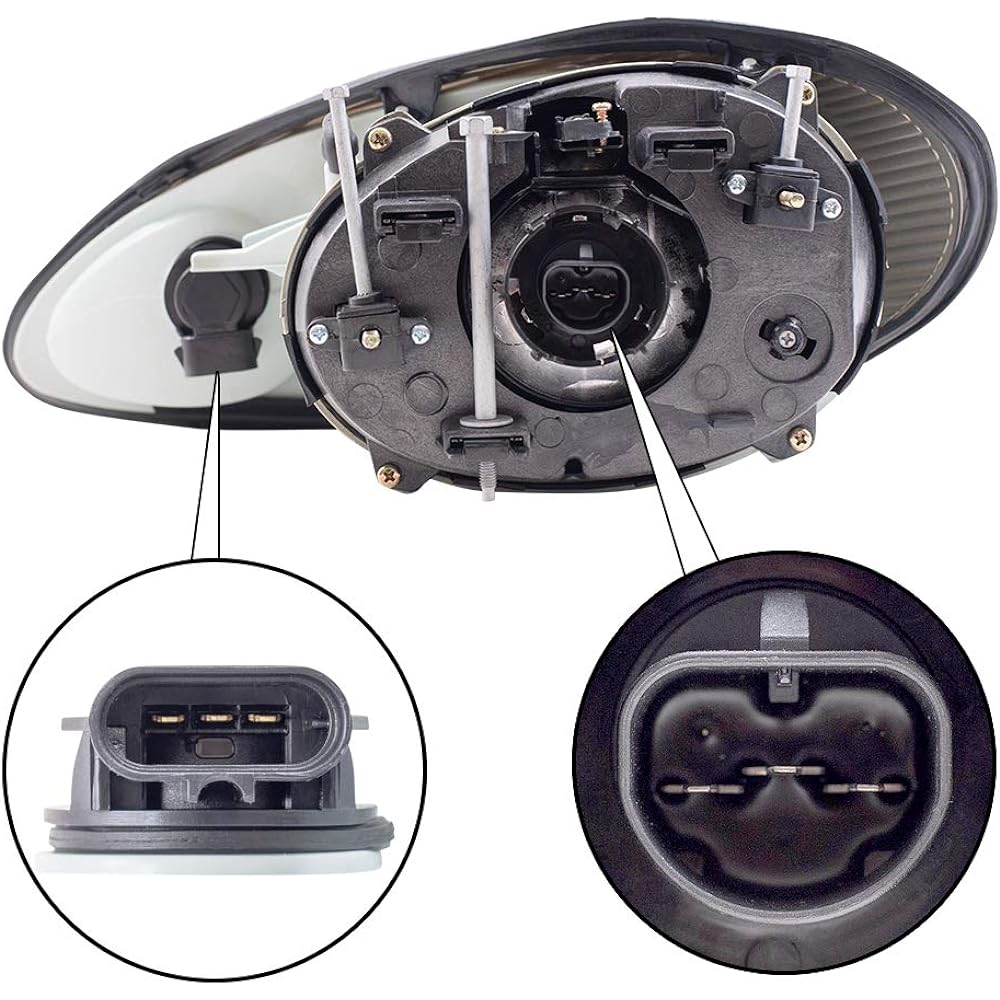 Compatible with BROCK replacement drivers and headlights for passenger seats 1996-1999 Sable XF1Z1Z1Z1Z1Z13008DA XF1Z13008CA