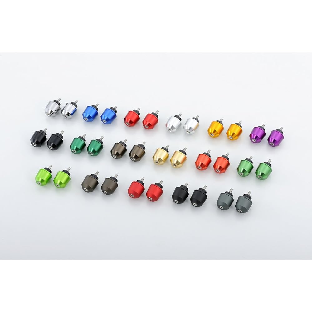 POSH Handlebar End Middle Weight Honda/Suzuki M6 Blue 032979-01 Bar End Cap