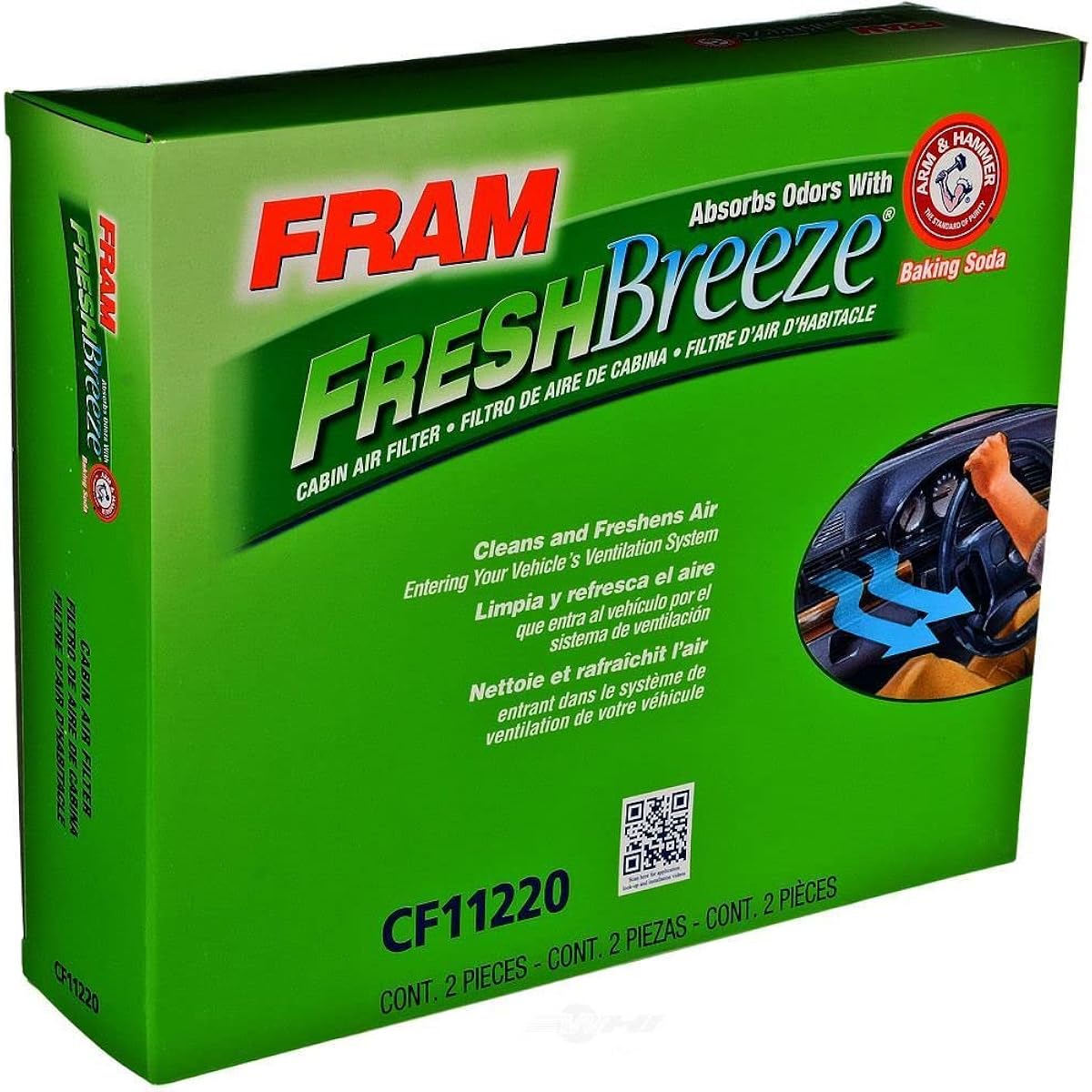 Fram CF11220 Fresh Breeze Cabin Air Filter