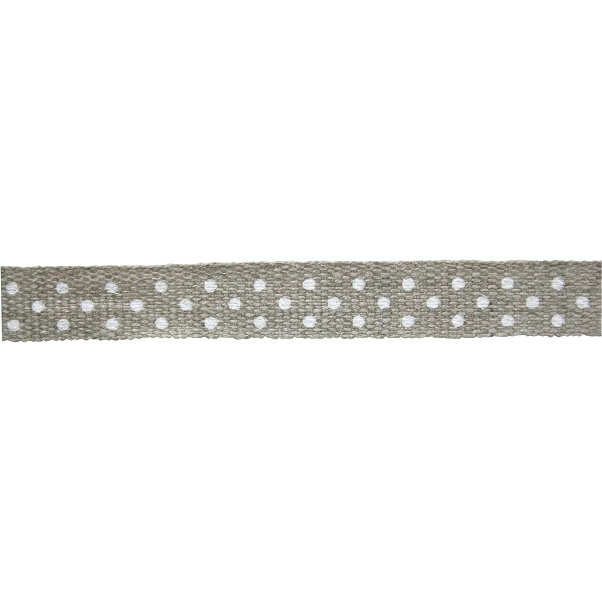 Tokyo Ribbon Linen Petit Dot #01 10mm×20m