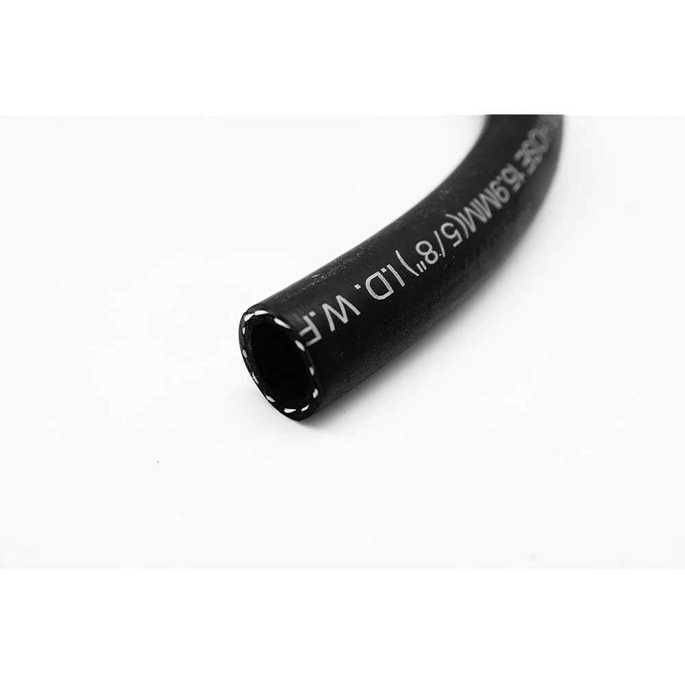 Autobahn88 synthetic rubber push -on horserter porestel composition chloroprene eraser shield liquid fuel oil water coolant (AN10 5 feet)