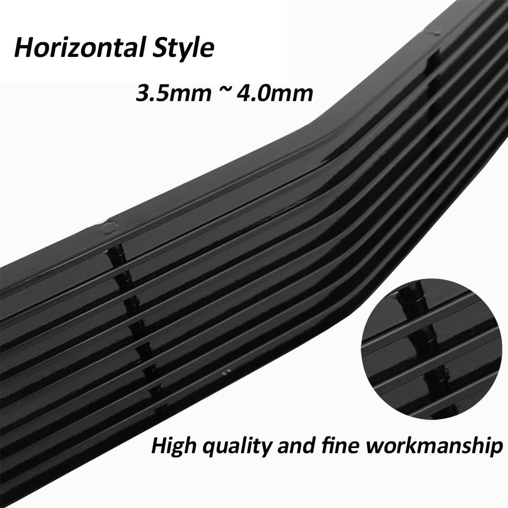 2 front grill inserts aluminum