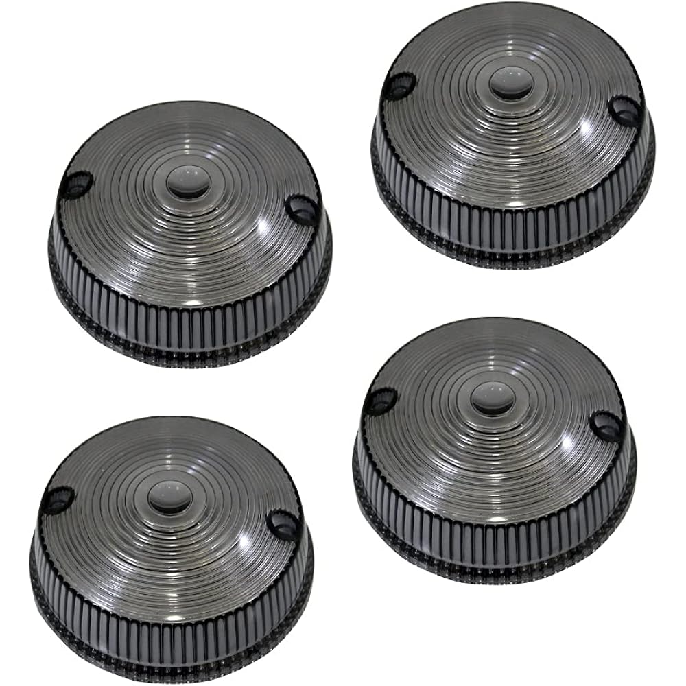 Kawasaki Z1/Z2 type turn signal lens smoke 4 pieces