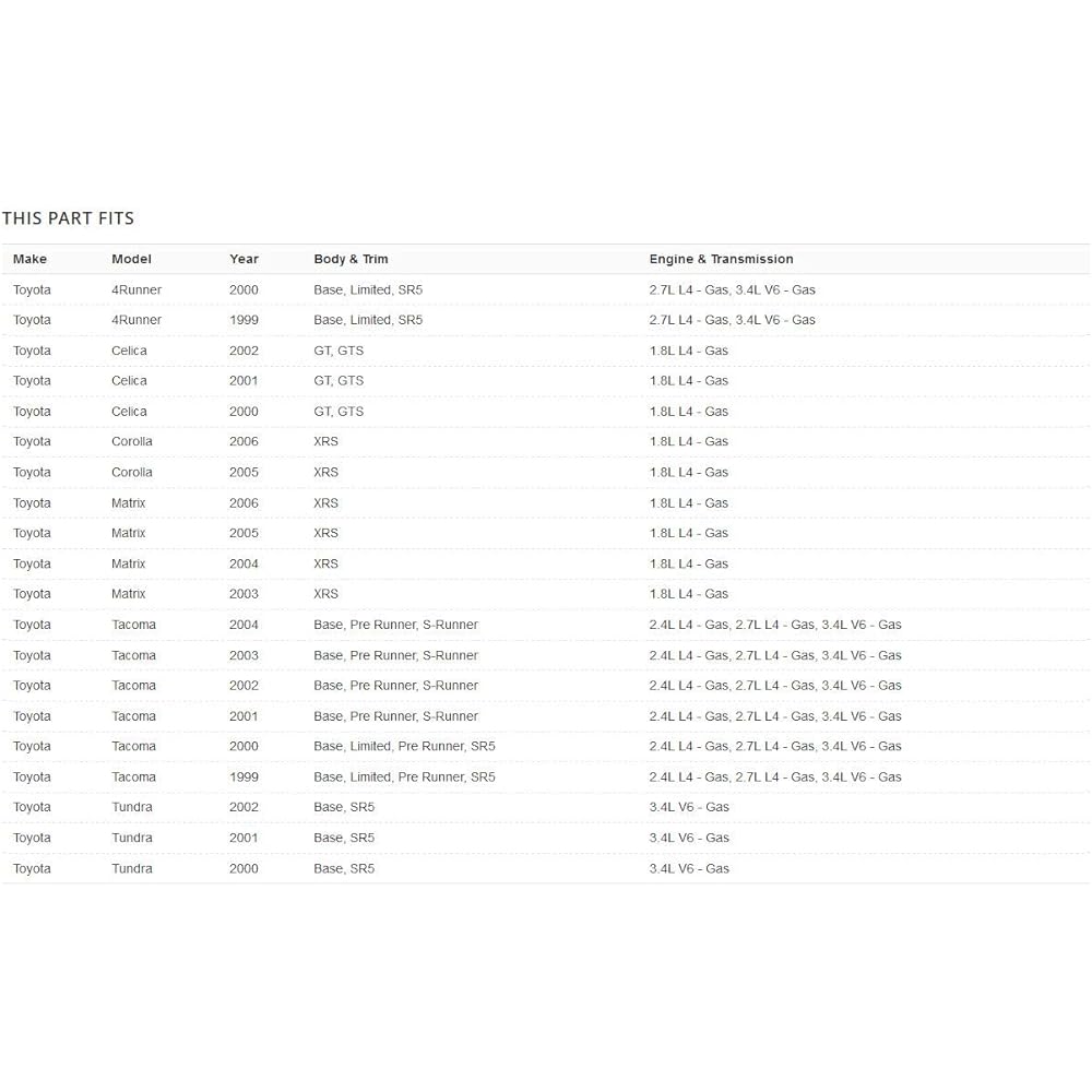 TOYOTA (Toyota) Genuine parts E.F.I. throttle position sensor part number 89452-35020