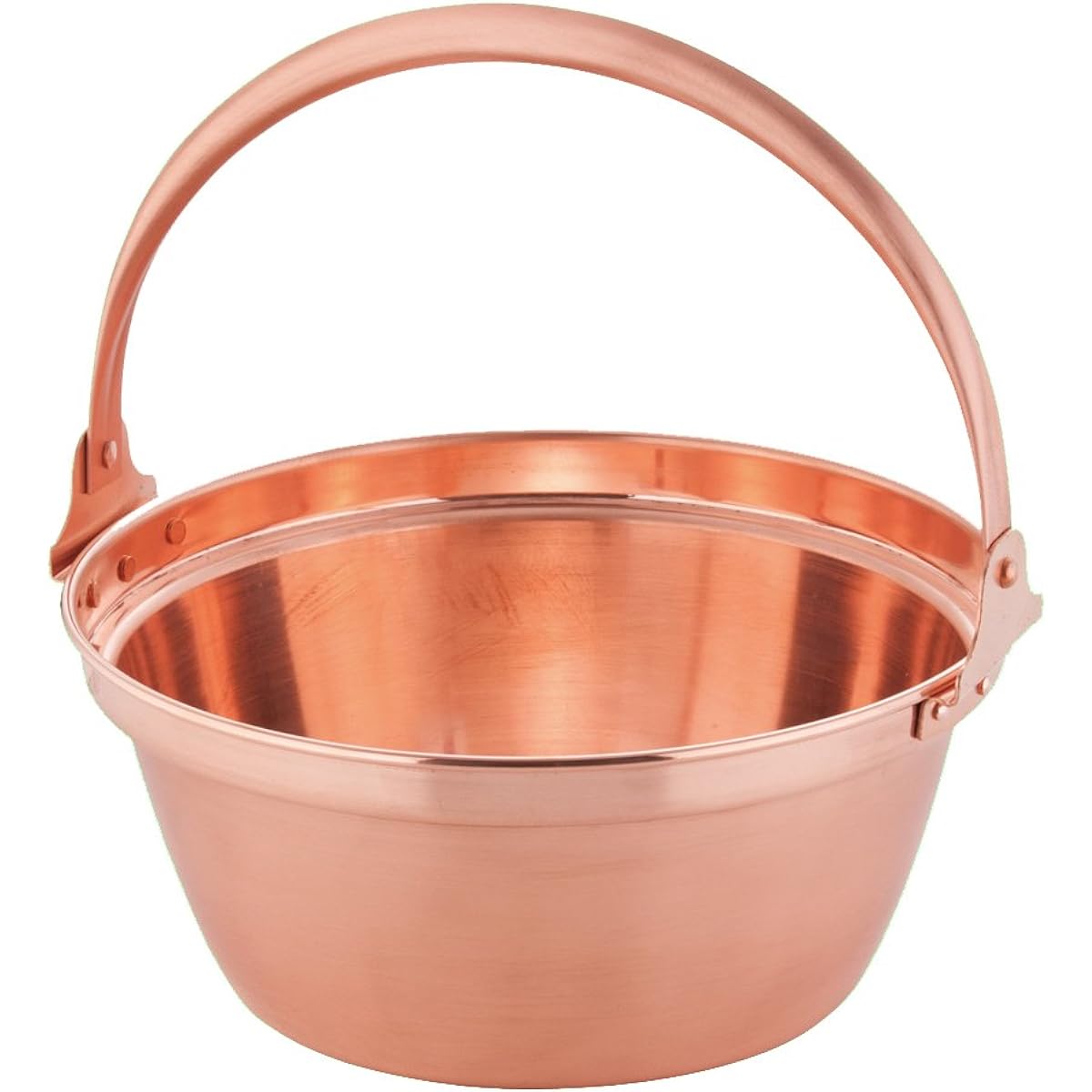 Marushin Copperware Endo Shoji Copper Wild Vegetable Pot (No Tin Lined Inside) 27cm ASV01027