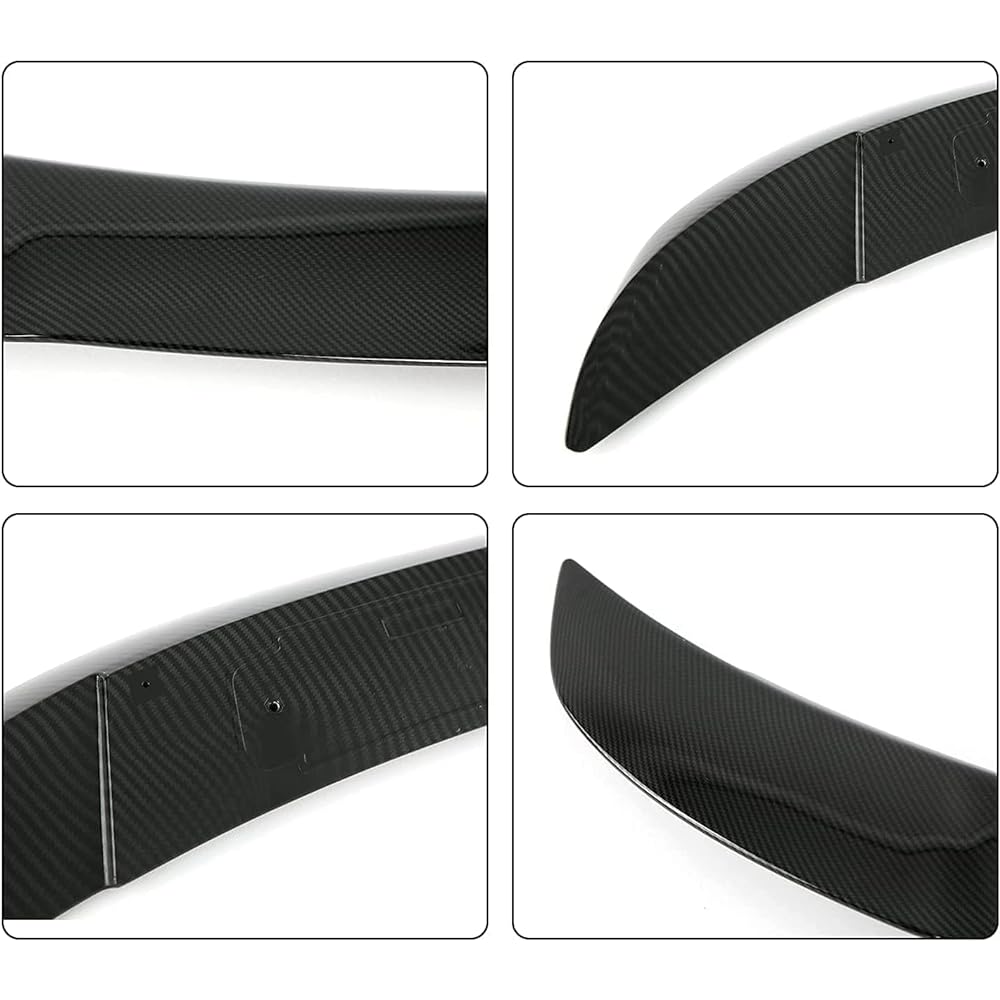 AURAROAD Rear Spoiler 2011-2021 DODGE CHARGER RT SRT SRT Helcat Style Trunks Poofler 4 Door Sedan Charger Rear Spoiler (Carbon Fiber Style)