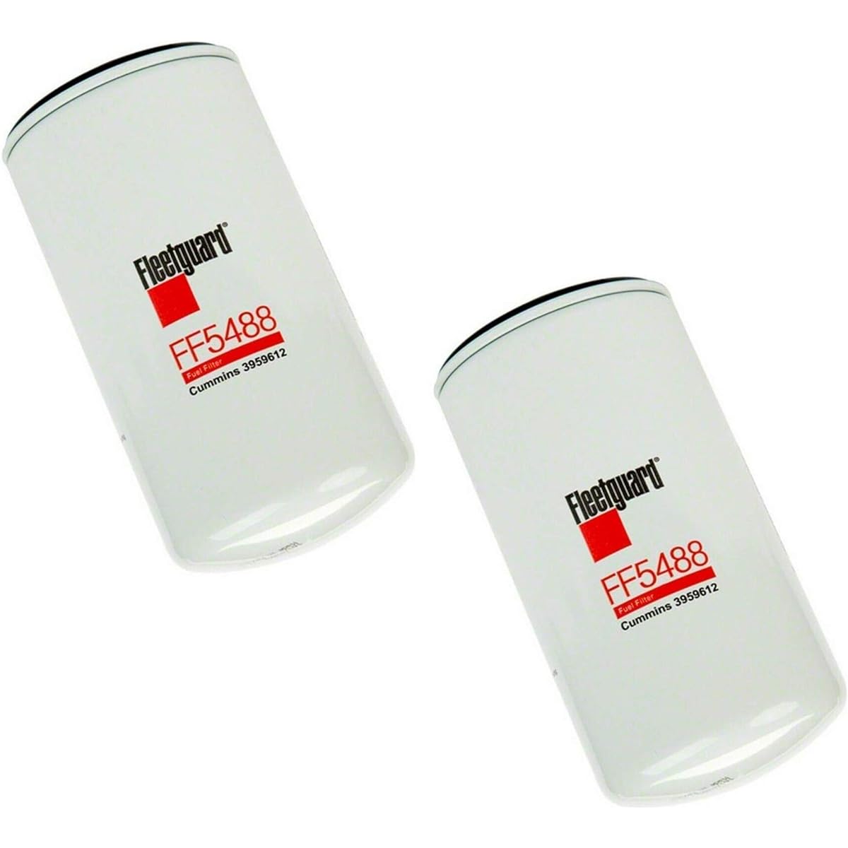 Fleet Guard FF5488 Fuel Filter Pack of 2 FF5488