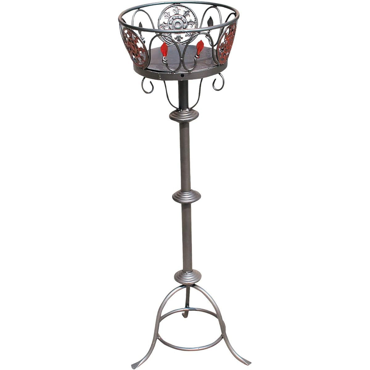 Toyo Sekiso Flower Stand Iron Weight: 2.5 (kg) Plant Item for Plants 86107