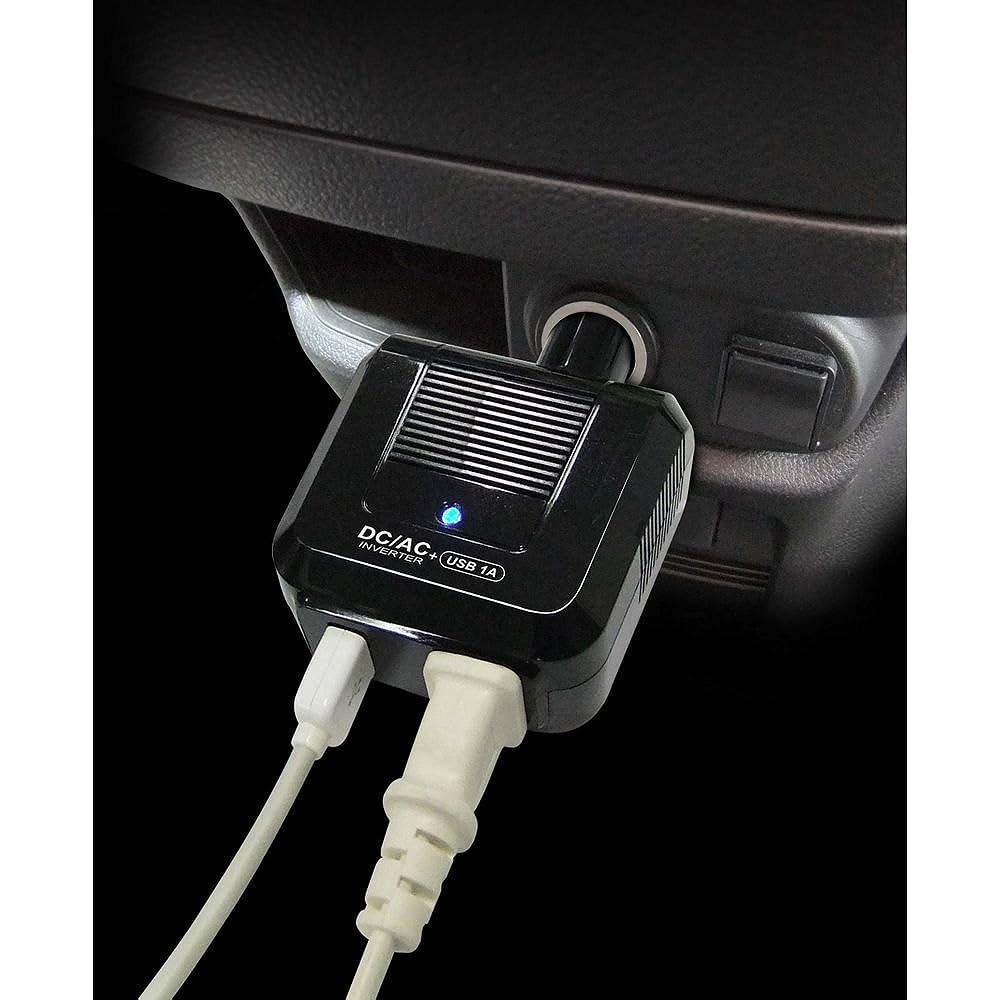 Kashimura Inverter DC AC Inverter 80W AC+USB 1A NKD-90 NKD- 90