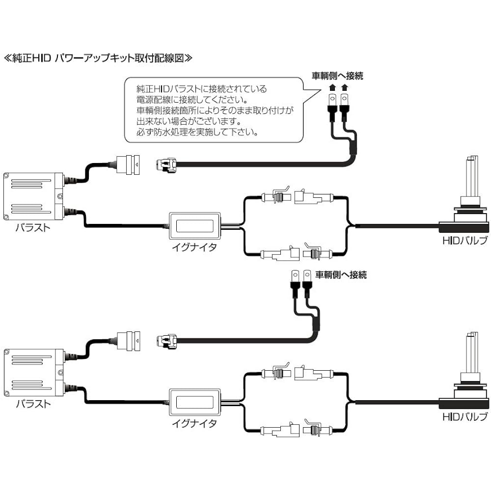 fcl. 55W D2S/D4S Genuine Replacement HID Conversion Kit 6000K