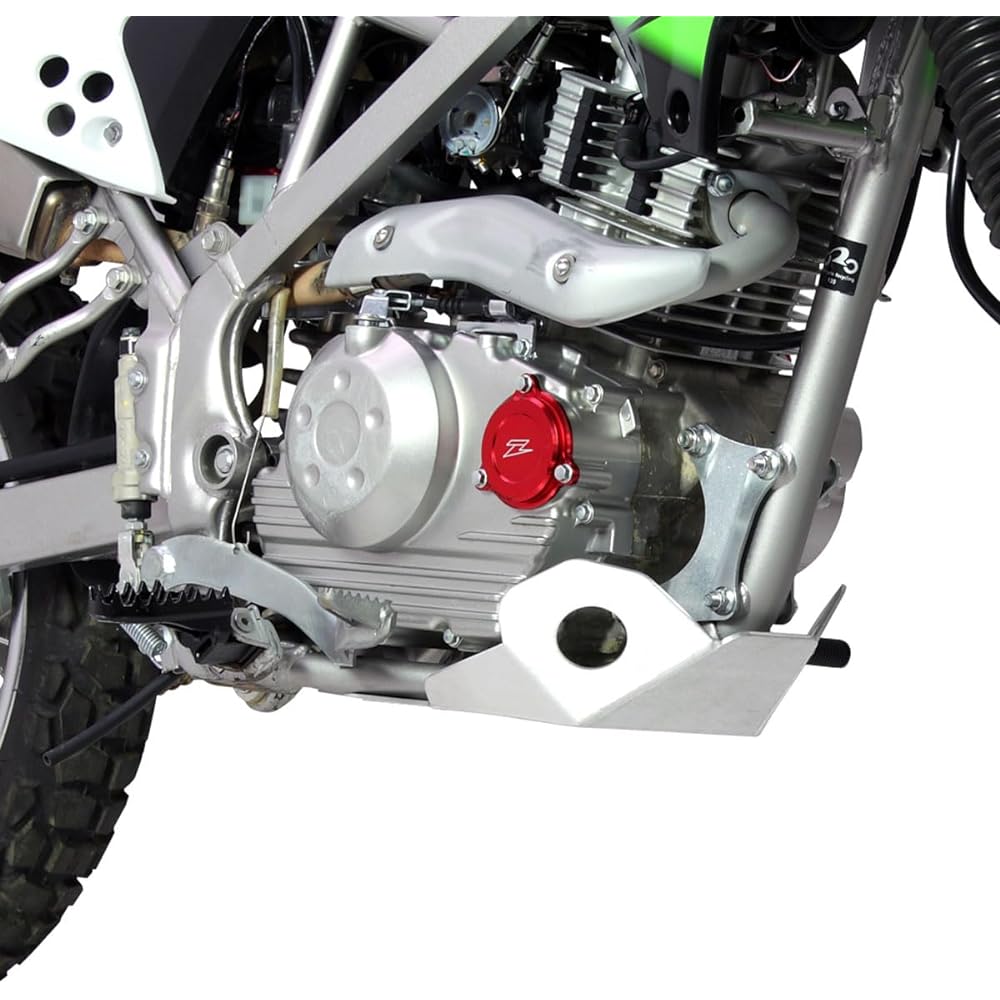 ZETA ED Skid Plate Aluminum D-TRACKER125(10-15) KLX125(10-15) ZE55-2220