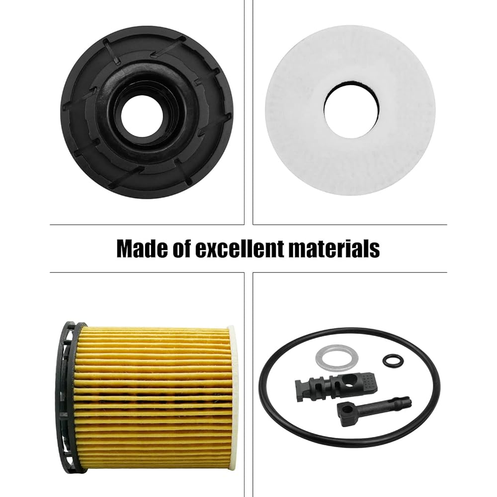 Engine oil filter seal 4 pieces Hyundai accent Erantor Kona Santa Sonata venue KIA K5 RIO 2020-2022 26350-2M000 Exchange