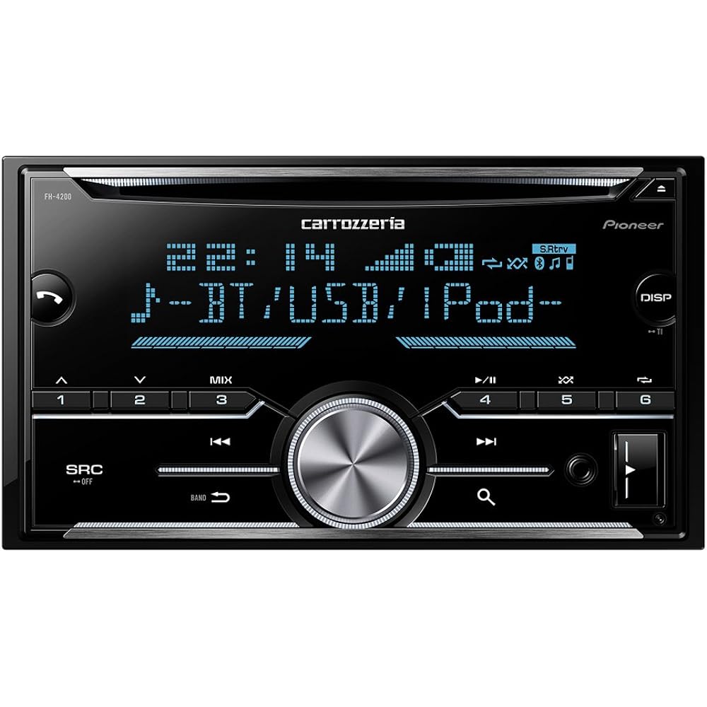 FH-4200 Pioneer Carrozzeria CD USB Audio 2DIN CD⁄USB⁄AUX⁄iPod