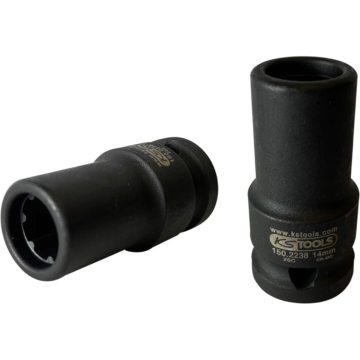 KS Tools 1/2" Special Brake Caliper Socket 7 Sides 14 mm Length 50 mm 150.2238