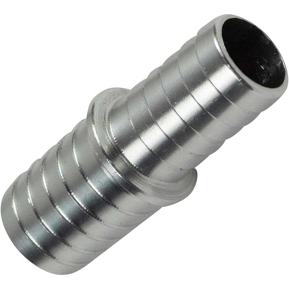 ICT BILLET 5/8 inch to 3/4 inch to 3/4 inch Horsebarb Sprice Coupler Reducer Repair Fitting Adapter Radiator Coolant Intercooler Heat Exchange Sake Bear Aluminum An627-11A