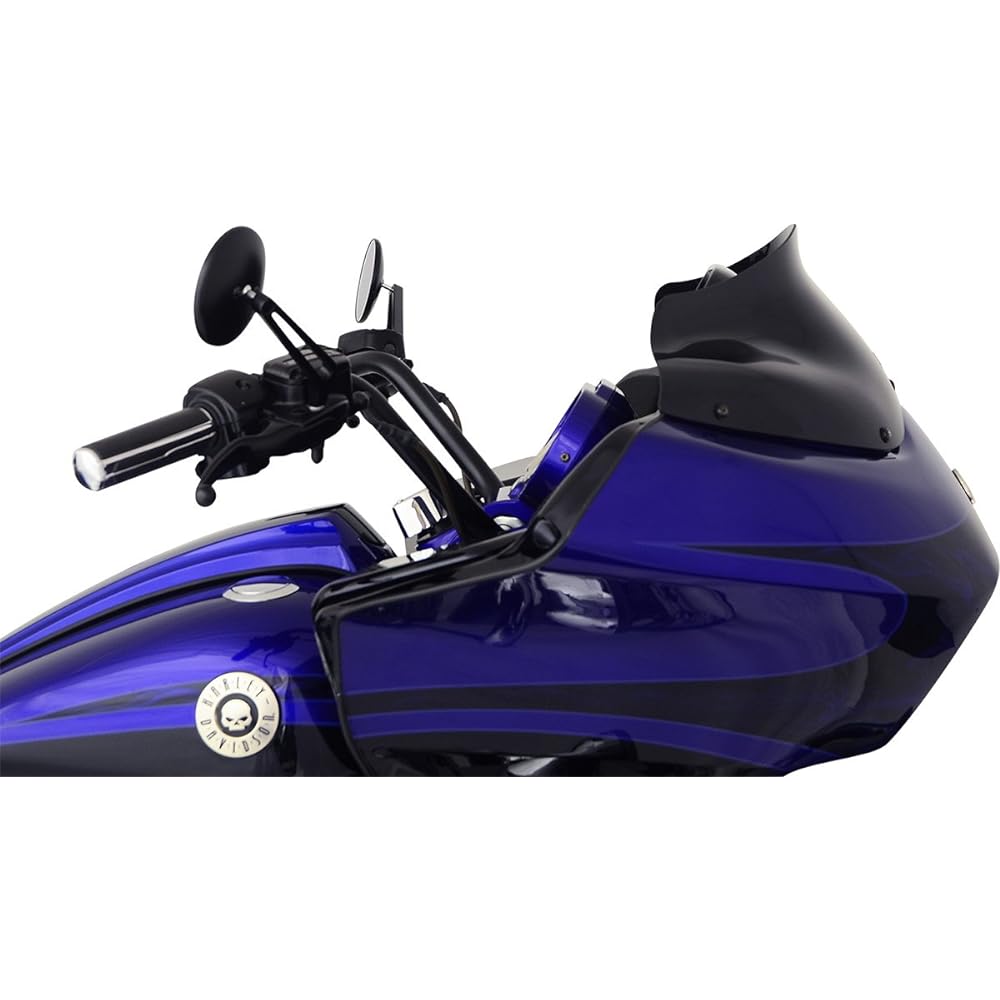 KLOCK WERKS Flare Wind Shield 8 inch/Black
