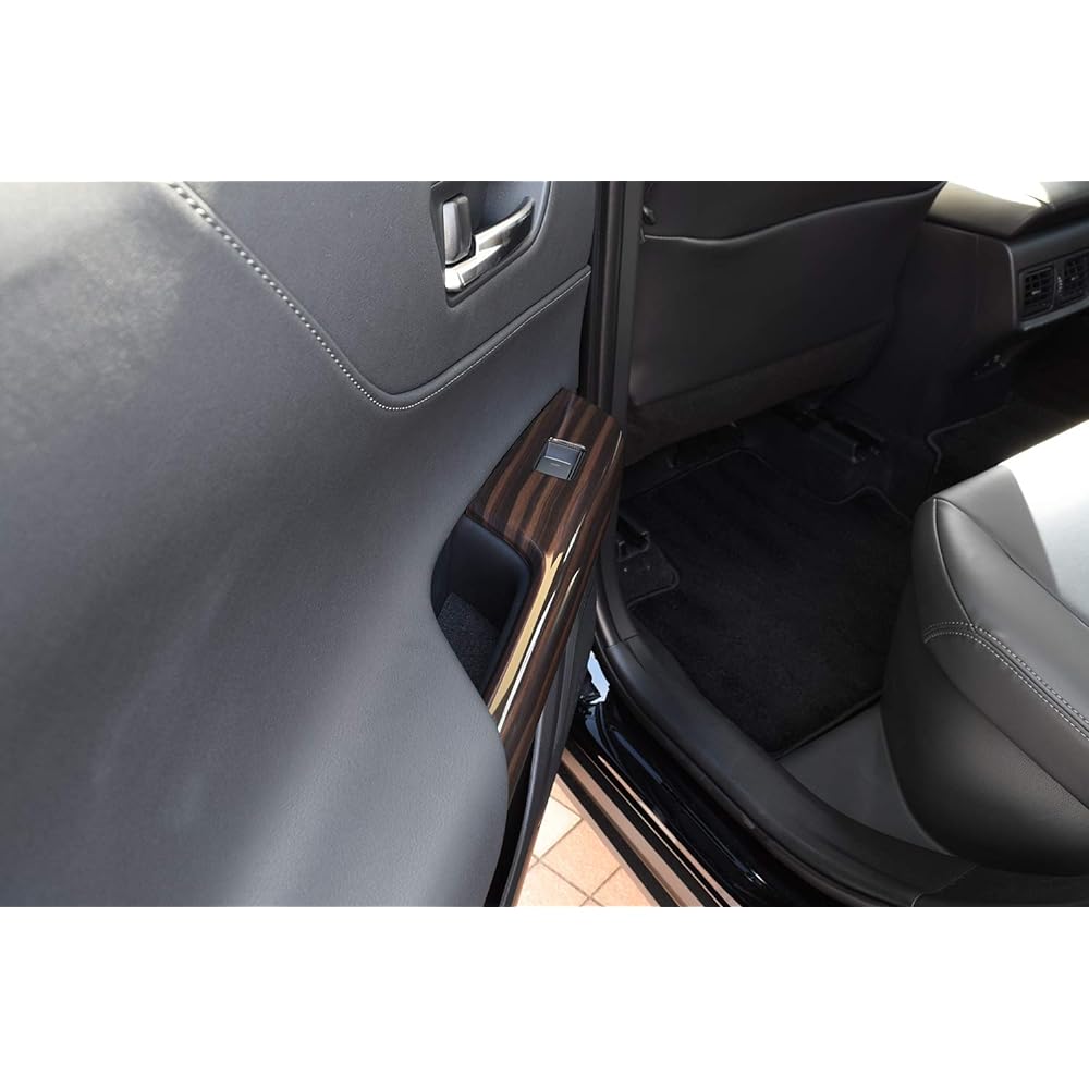 SecondStage T524BCW Toyota Harrier 80 Series PWSW Door Switch Panel, Ebony Style